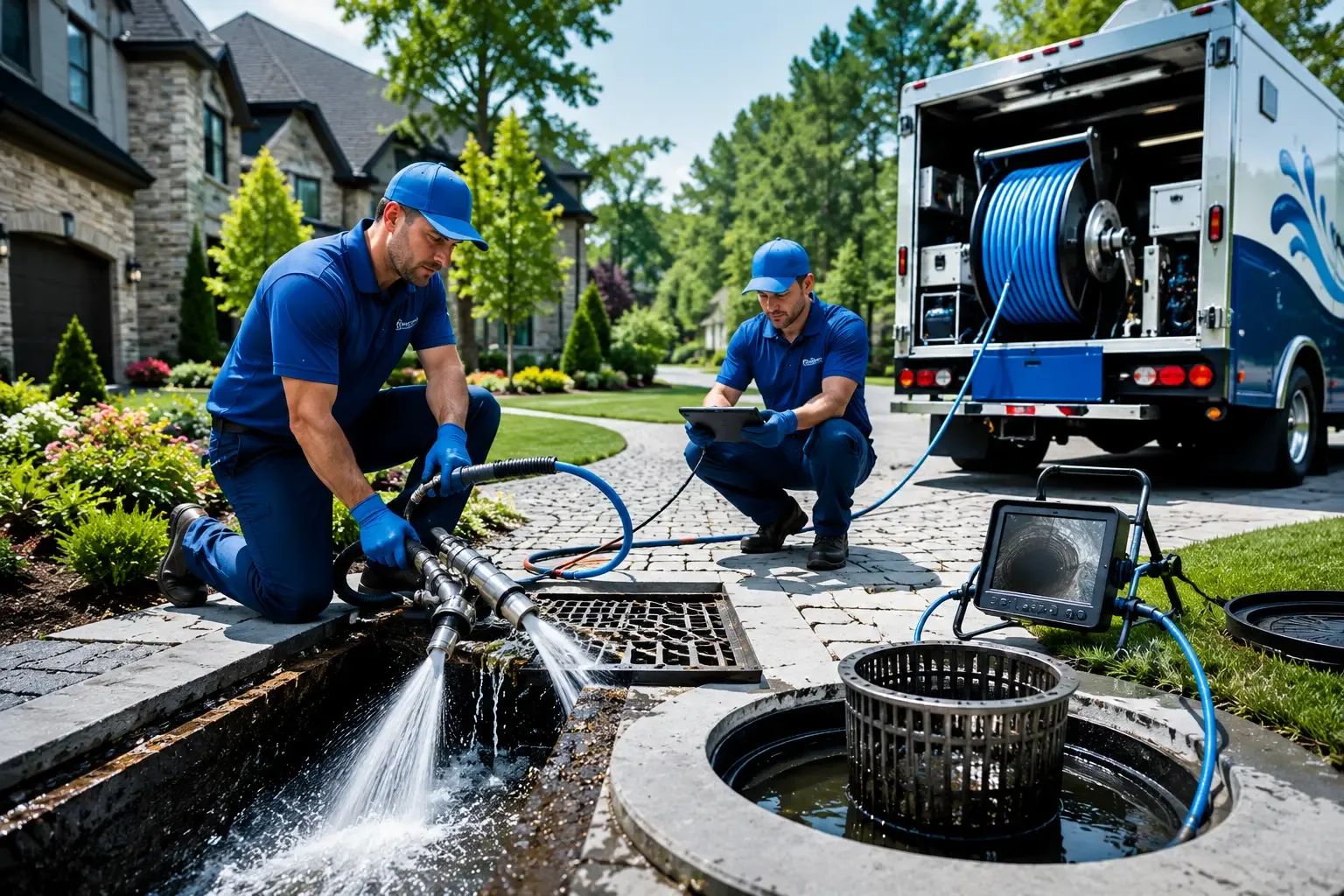Local outdoor drain cleaning professionals in Wellston, OH